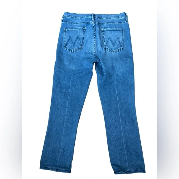 MOTHER - The Mid-Rise Dazzler AnkleJean in We The Animals Wash -Size 32